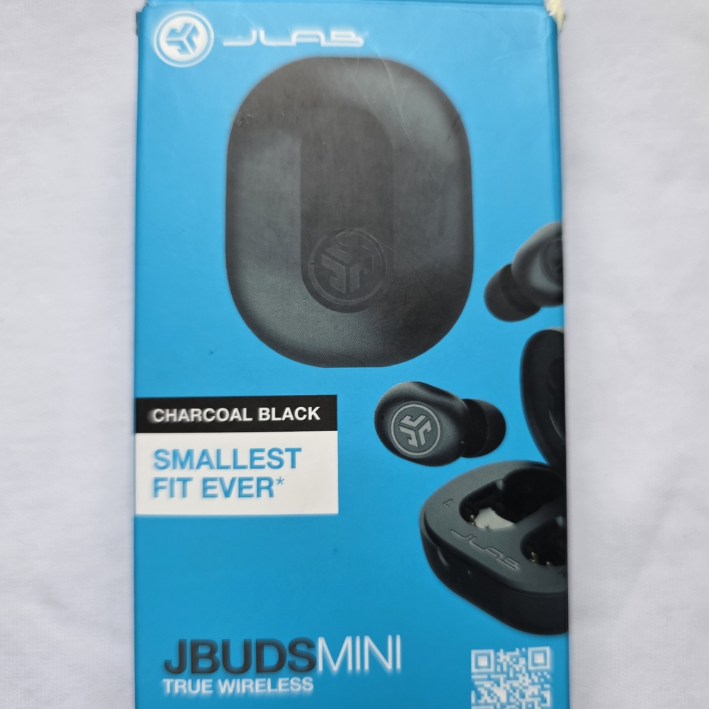 JLab JBuds Mini True Wireless Earbuds - Charcoal Black